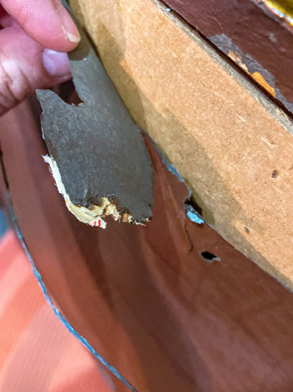 Antique Luigi Kasimir (1881-1967) Vienna Palace Gate Framed Color Etching Print