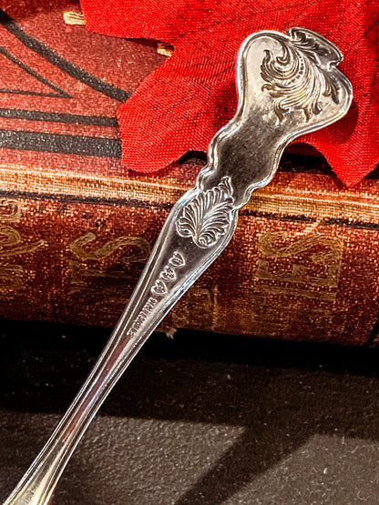 Antique Paye & Baker Sterling Silver Quote Novelty Toast Spoon