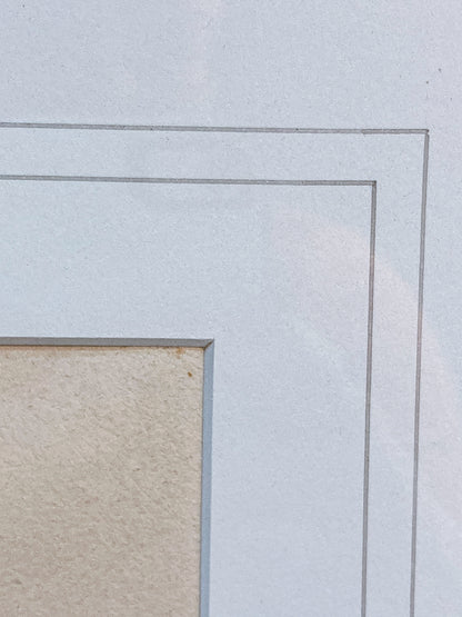 Antique Original Pierre Auguste Renoir (1841-1919) Berthe Morisot Framed Etching