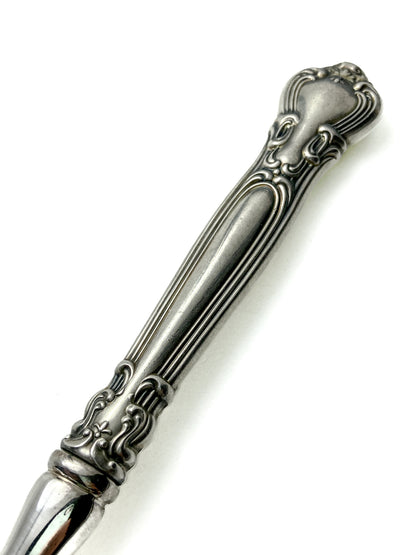 Antique Style Gorham Sterling Silver Stainless Steel Chantilly Asparagus Server