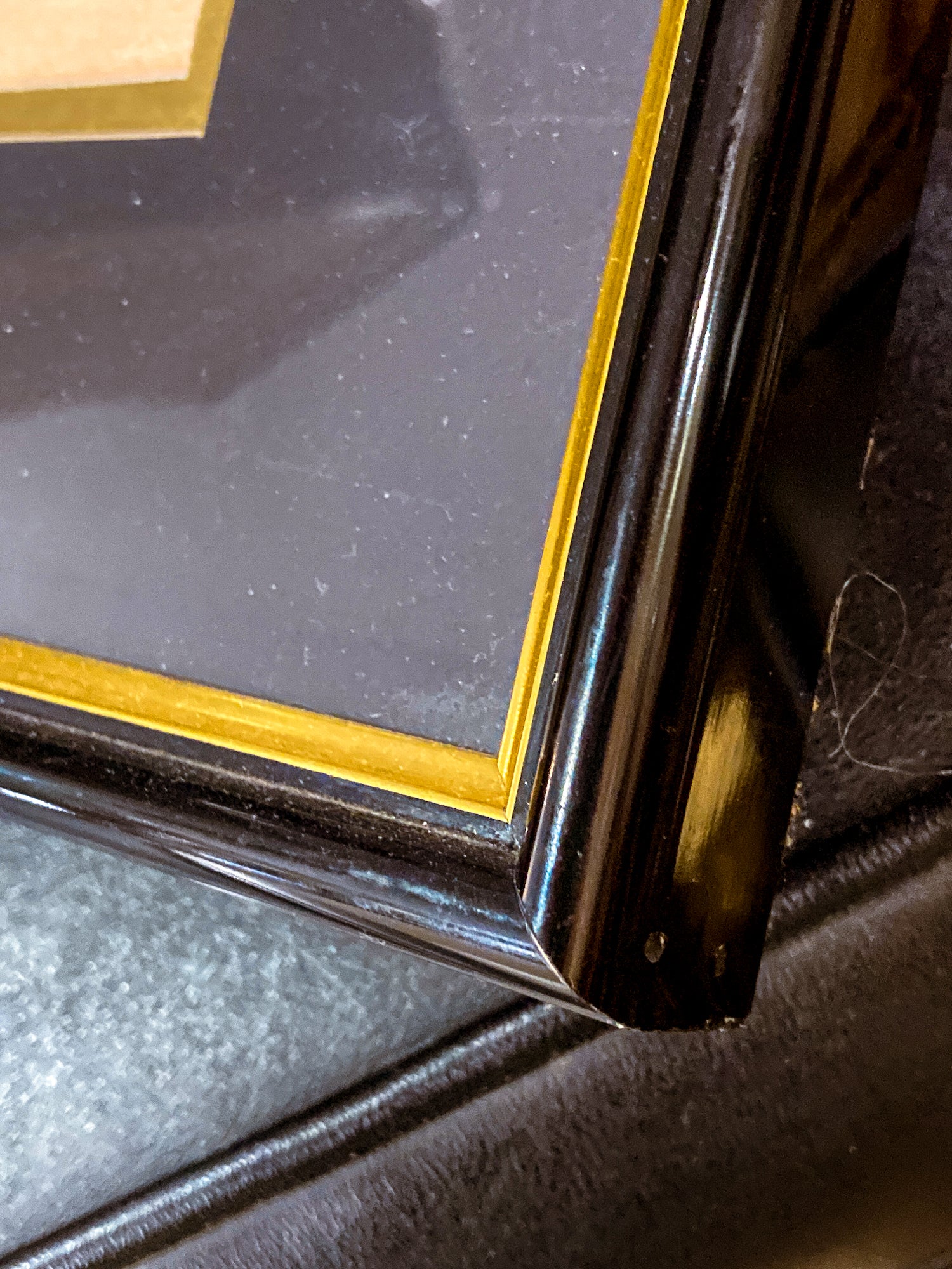 Tsukioka Kogyo (1869-1927) Arashiyama: The God of Mt. Arashi Framed Woodblock Print