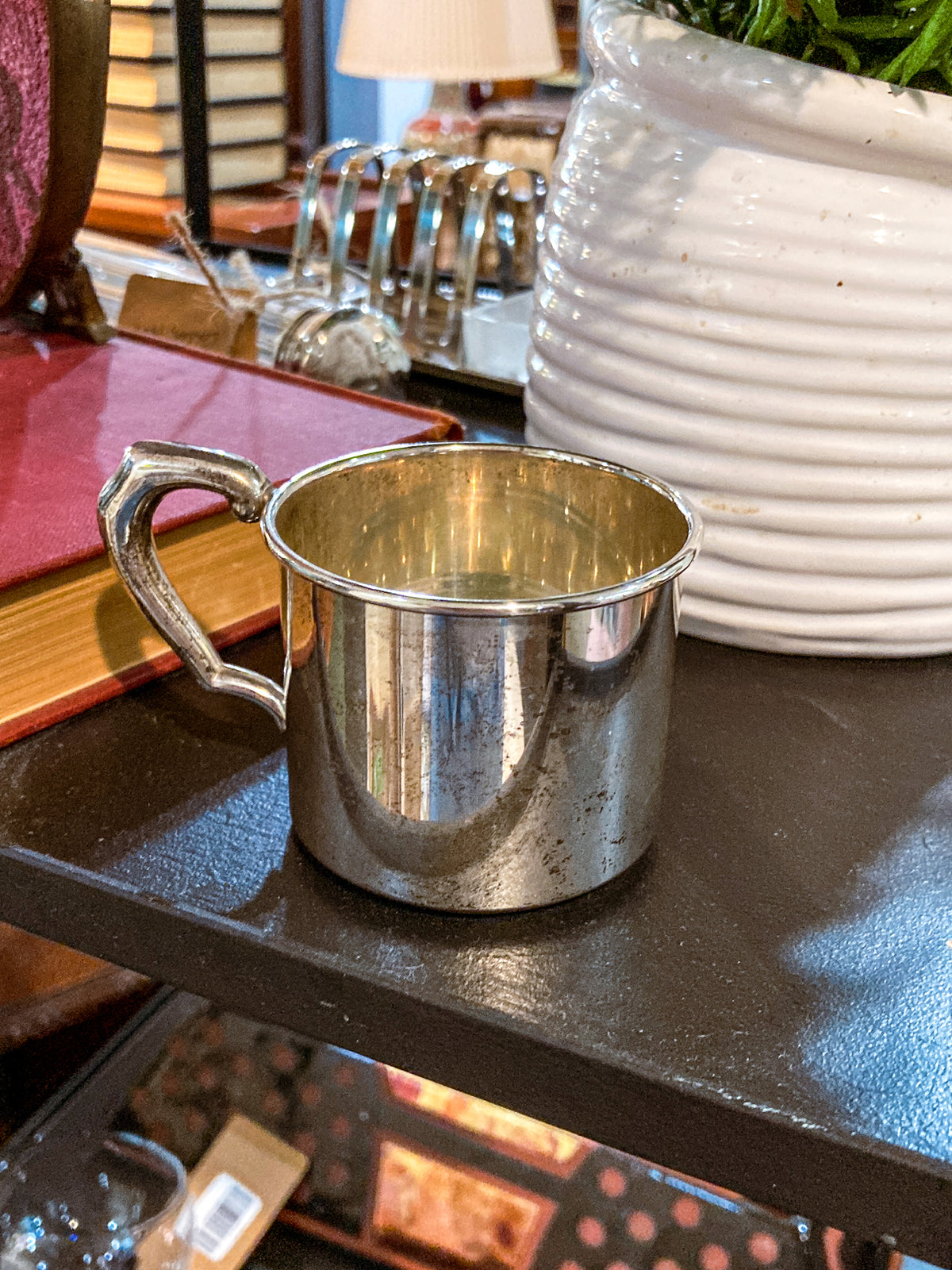 Antique International Sterling Silver Baby Mug Cup