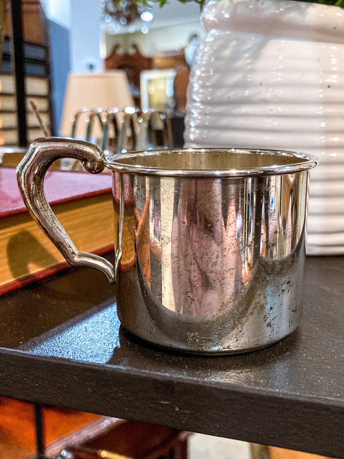 Antique International Sterling Silver Baby Mug Cup