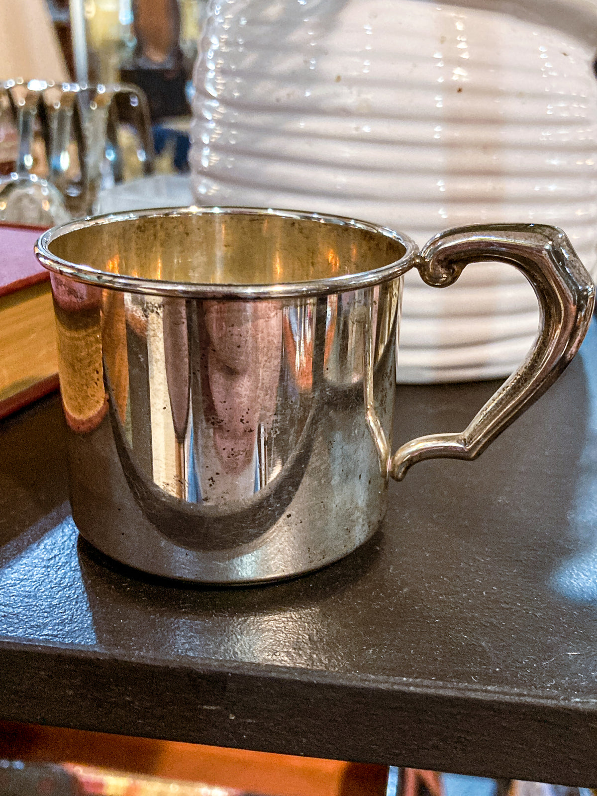 Antique International Sterling Silver Baby Mug Cup