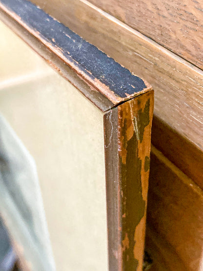 Antique William Walcott (1874-1943) Etching Baptistry Florence Framed Print