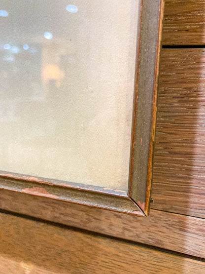 Antique William Walcott (1874-1943) Etching Baptistry Florence Framed Print