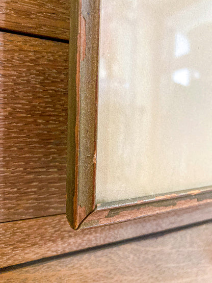 Antique William Walcott (1874-1943) Etching Baptistry Florence Framed Print