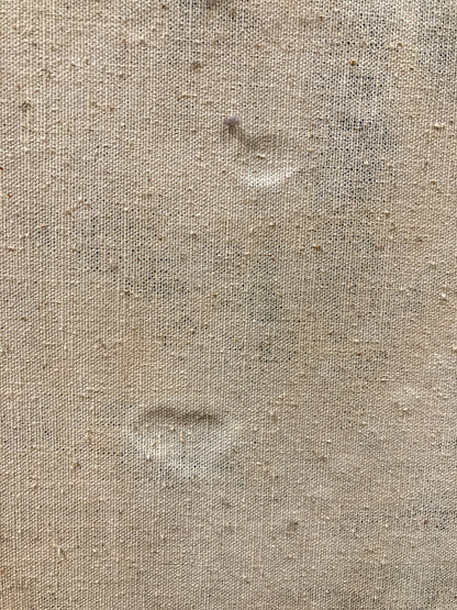 Vintage Mixed Media Portrait of Cleveland Bernice Kent Framed Canvas Painting