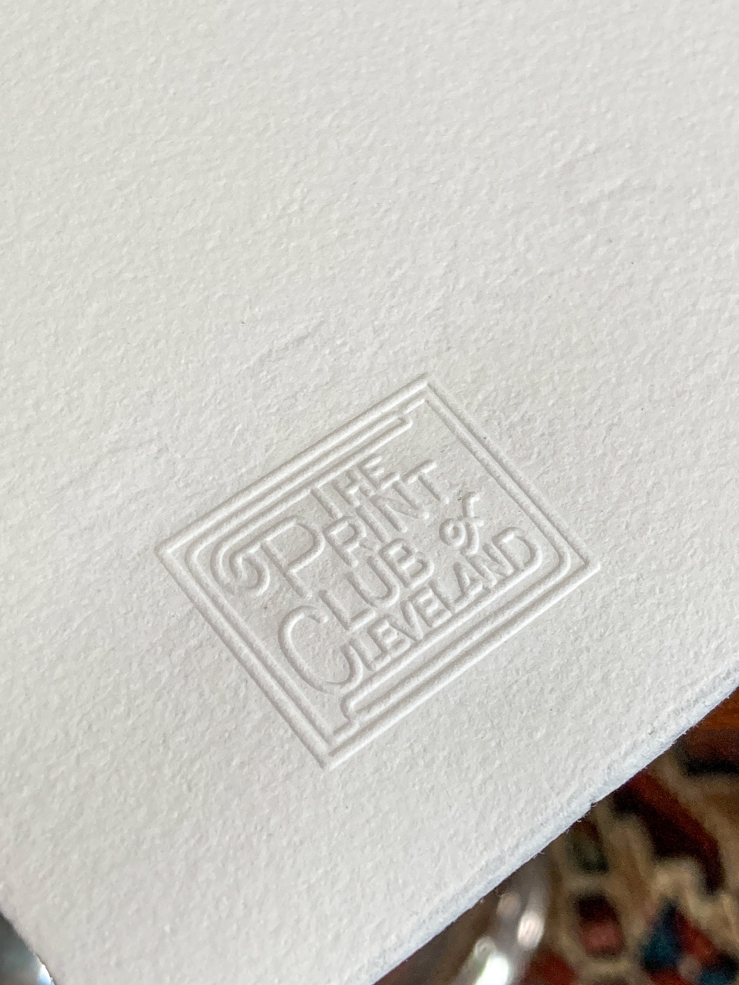 Cleveland Print Club Michel Esbèbe 2010 Coquillage Unframed Mezzotint Print
