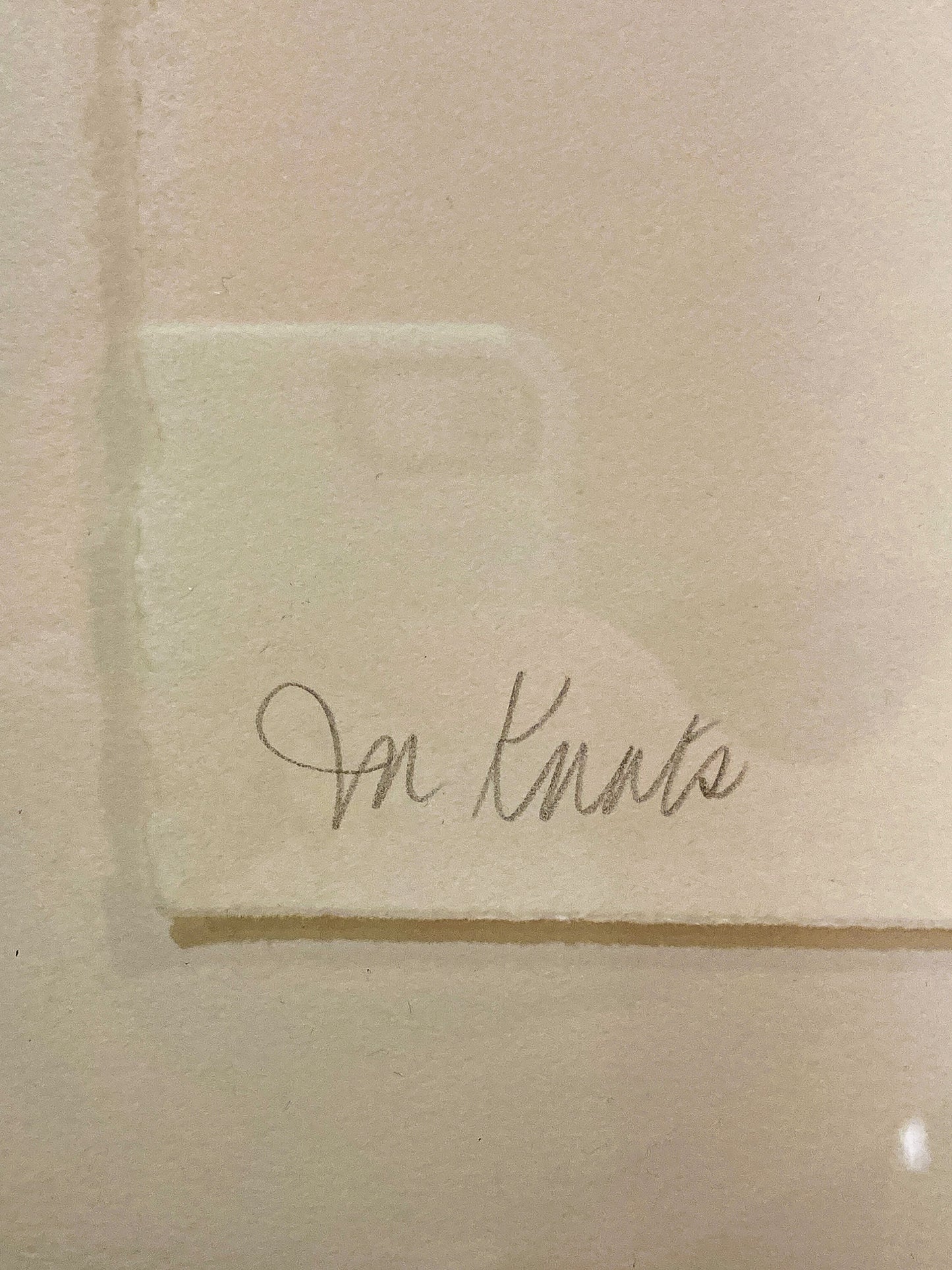 Cleveland Printmaker Phyllis Fannin Artist Proof Torso Framed Aquatint Art