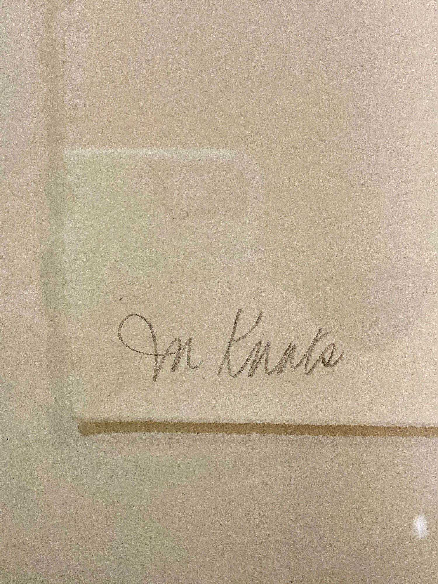 Cleveland Printmaker Phyllis Fannin Artist Proof Torso Framed Aquatint Art