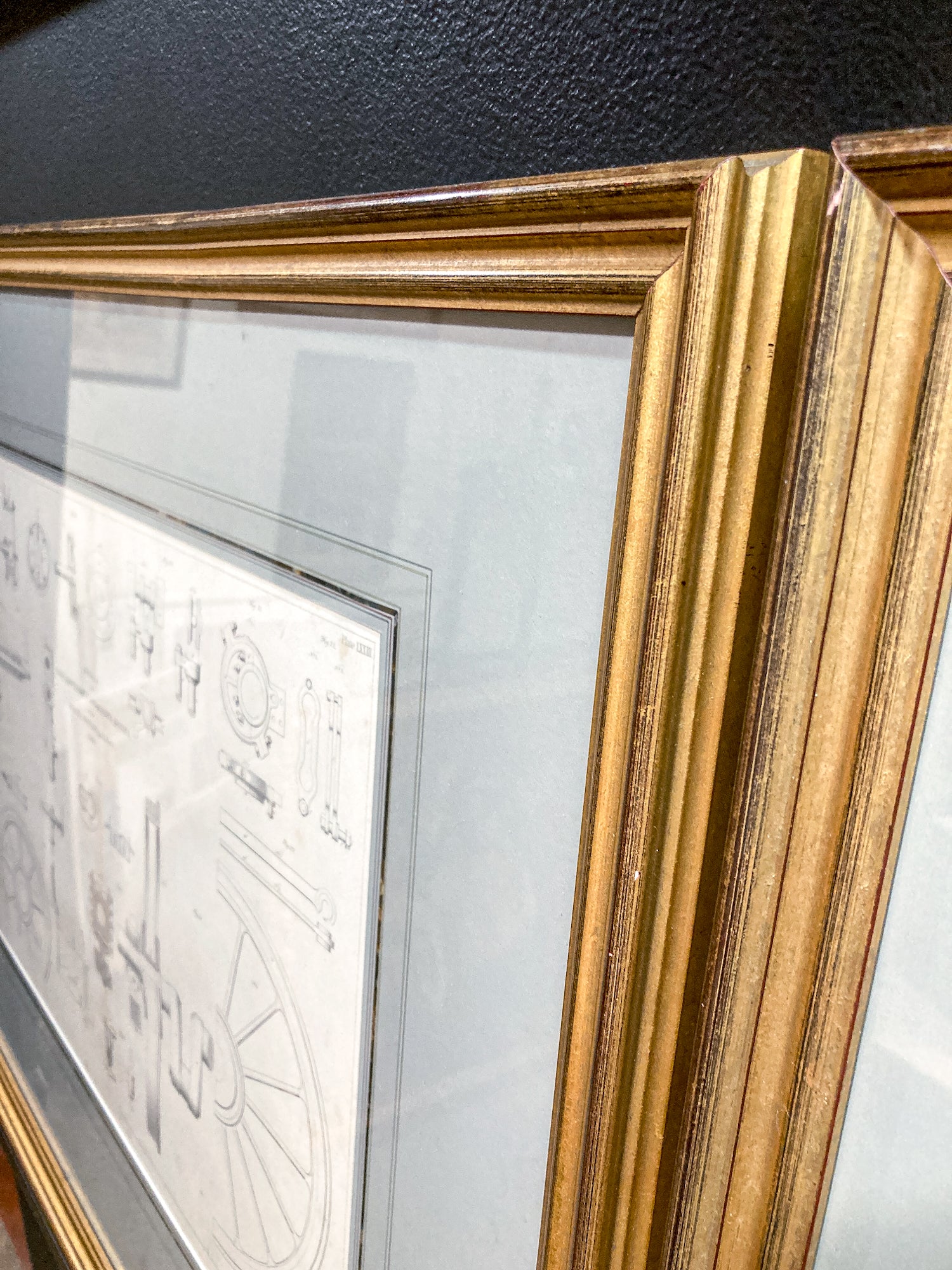 Four Antique Joseph Wilson Lowry Robert Morrison Locomotive Framed Engravings