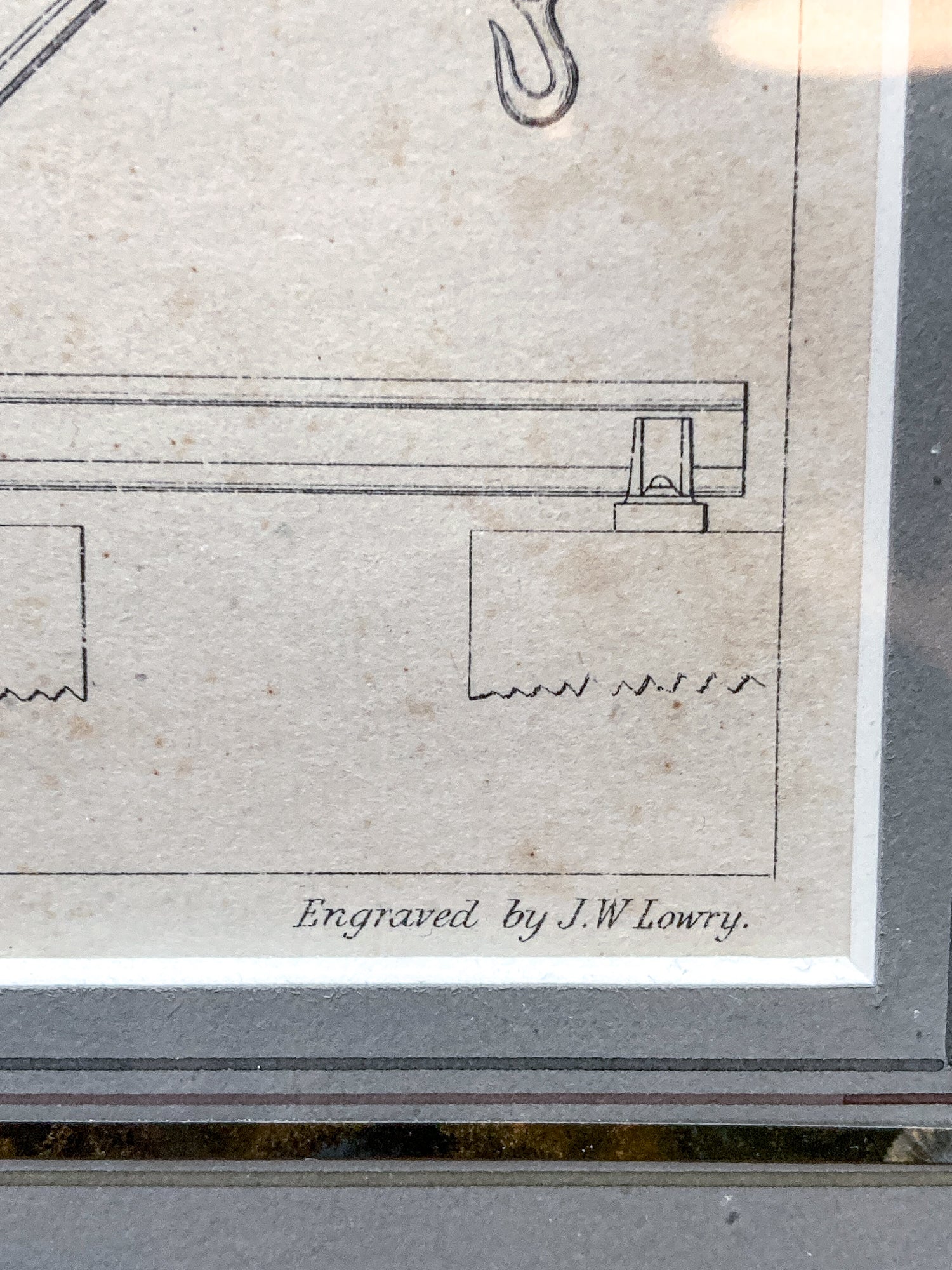 Four Antique Joseph Wilson Lowry Robert Morrison Locomotive Framed Engravings