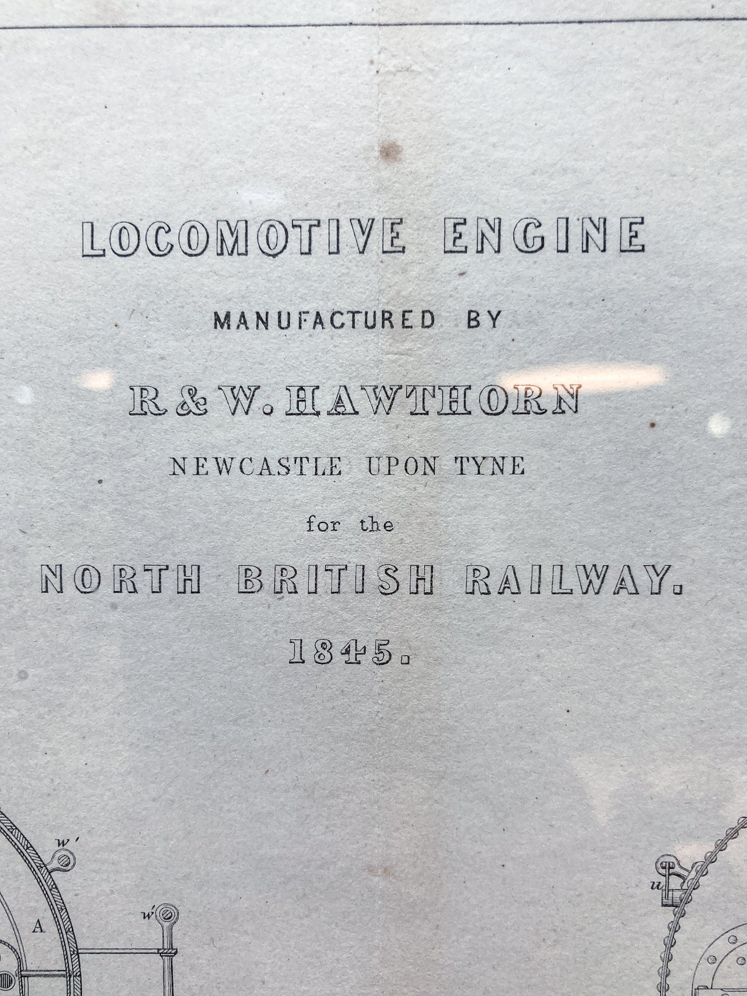 Four Antique Joseph Wilson Lowry Robert Morrison Locomotive Framed Engravings