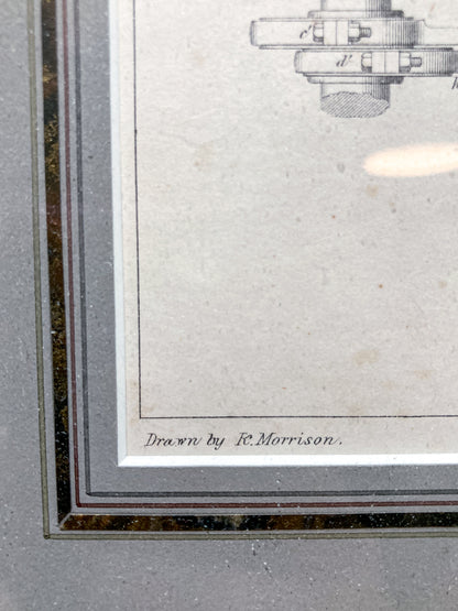 Four Antique Joseph Wilson Lowry Robert Morrison Locomotive Framed Engravings