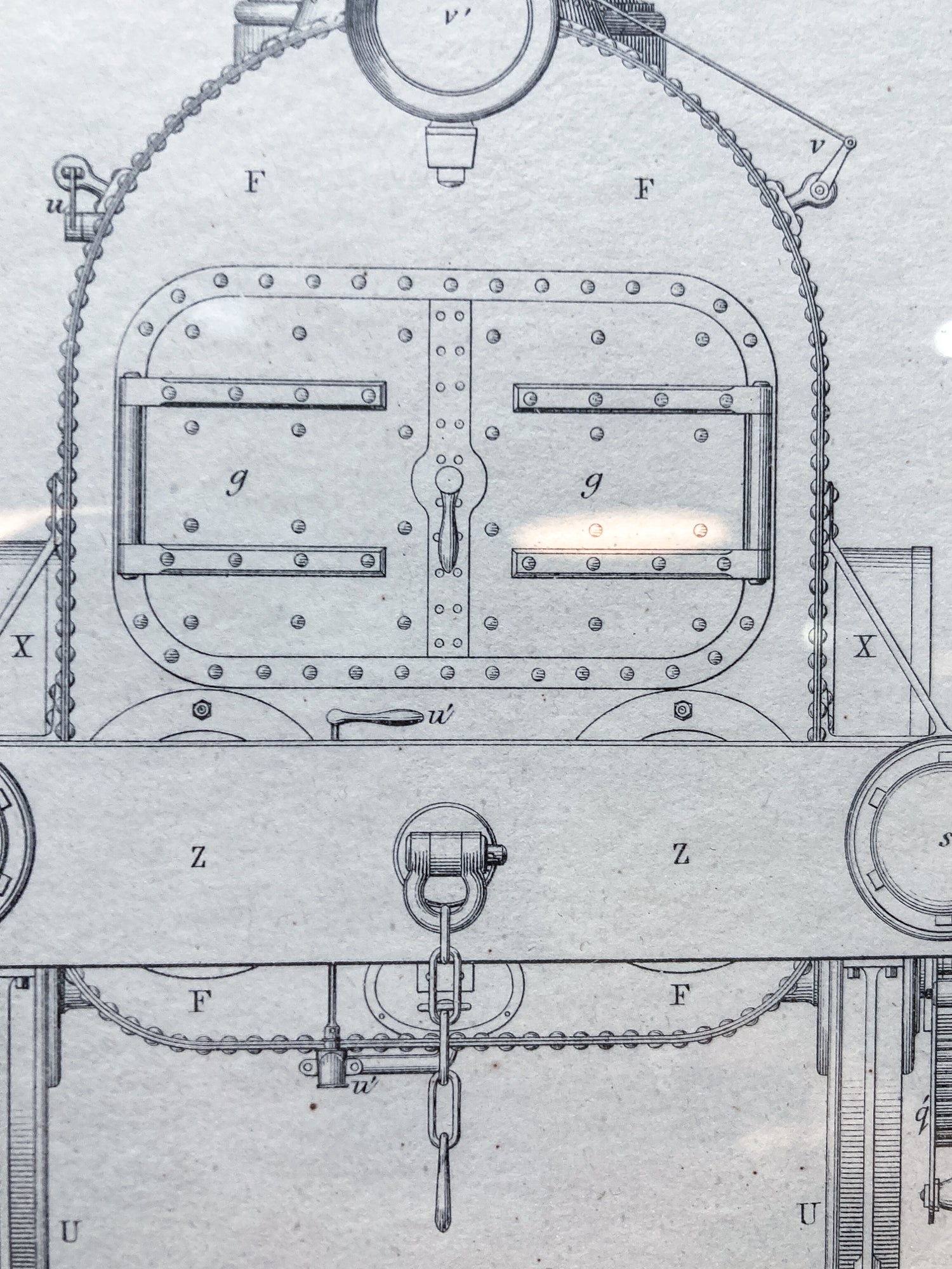 Four Antique Joseph Wilson Lowry Robert Morrison Locomotive Framed Engravings