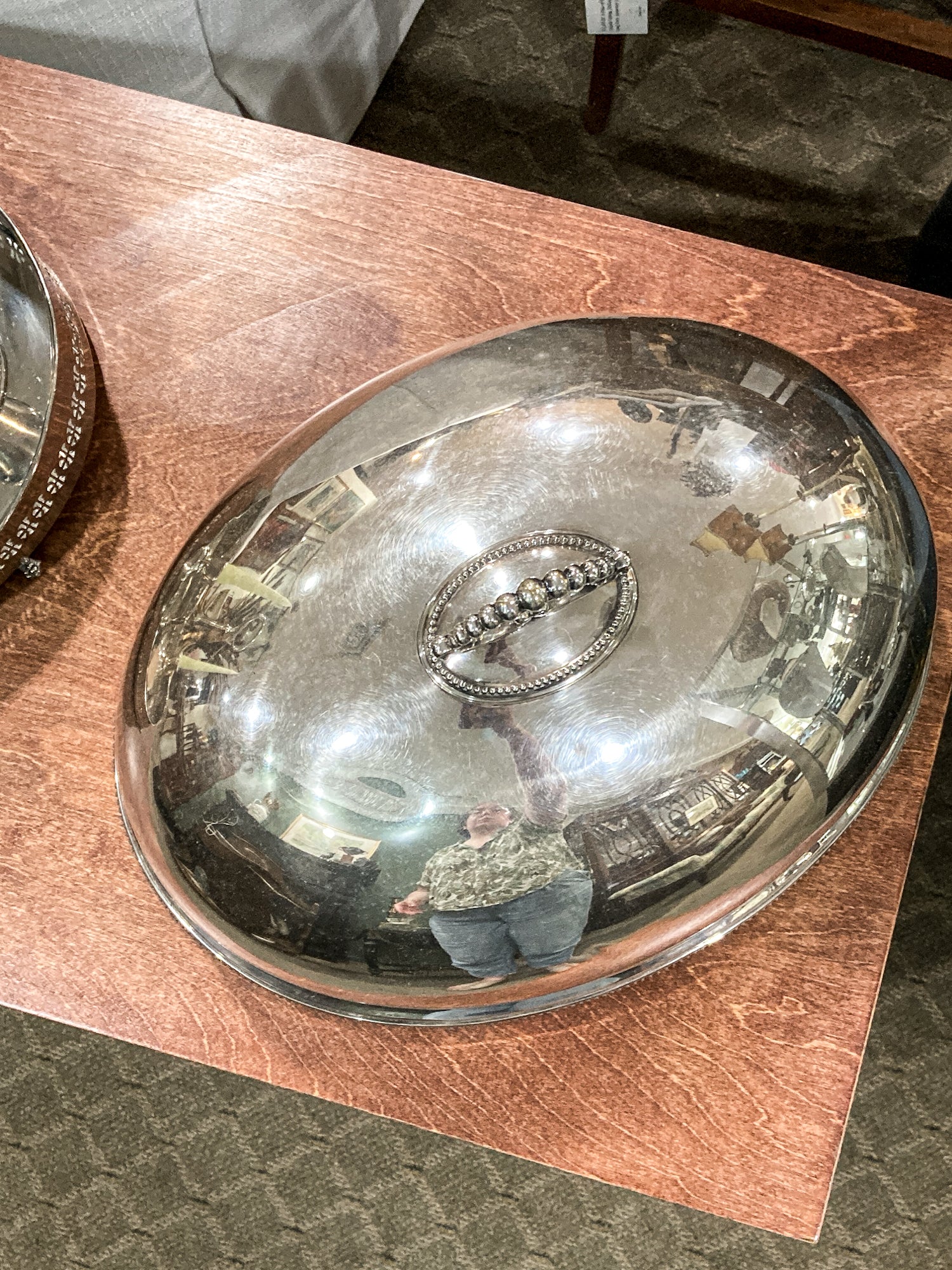 Late 19th Century William Hutton & Sons English Silver Plated Entree Dome
