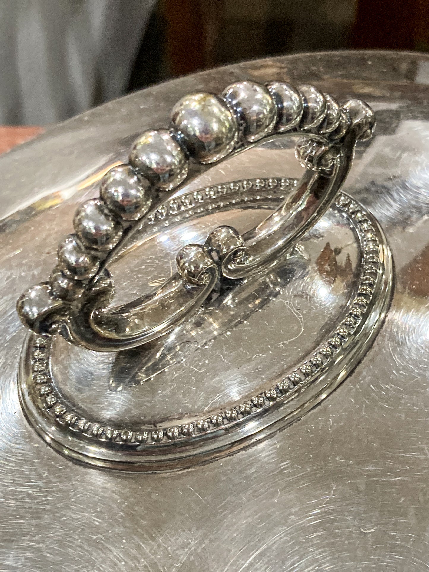 Late 19th Century William Hutton & Sons English Silver Plated Entree Dome