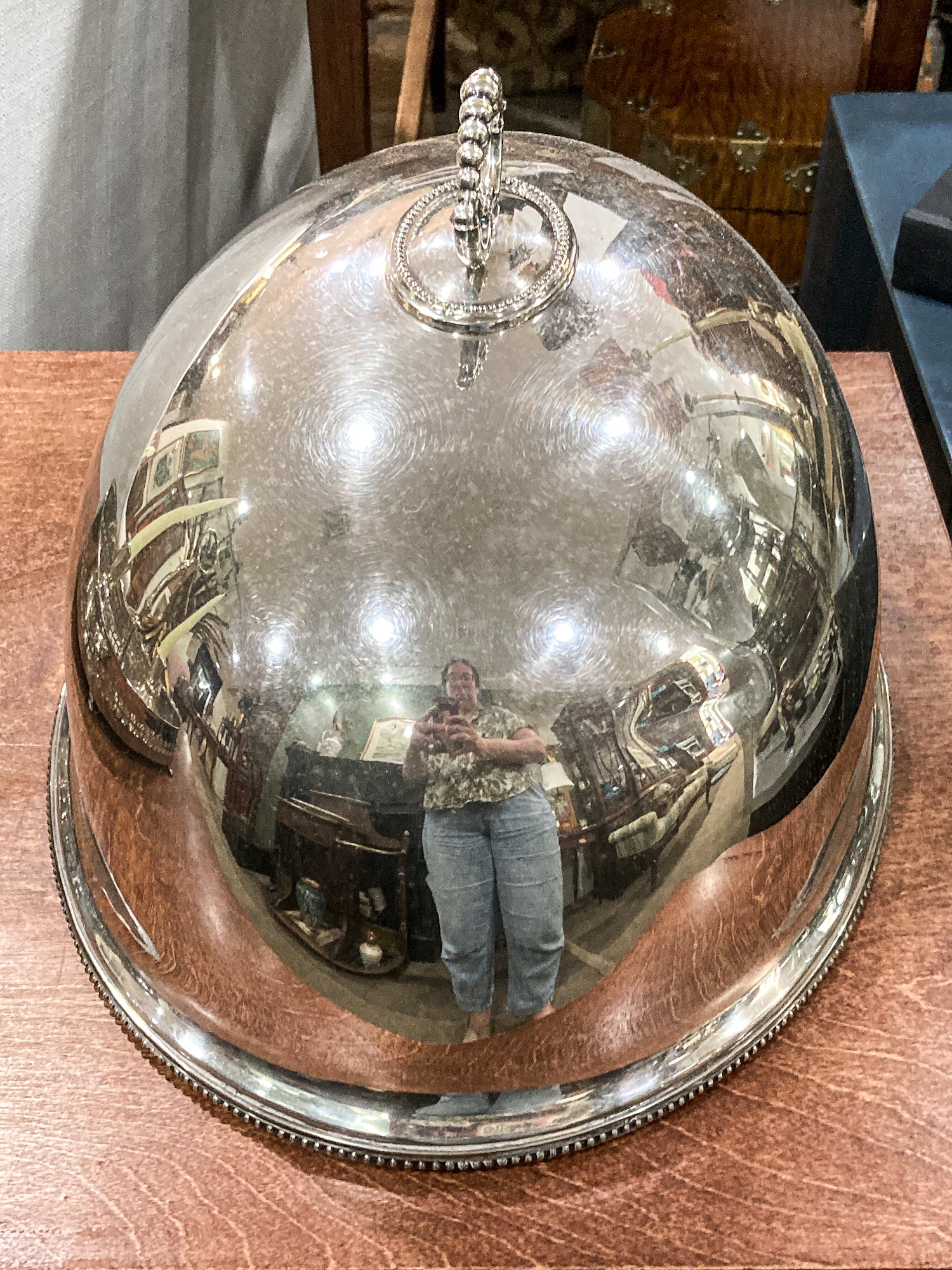 Late 19th Century William Hutton & Sons English Silver Plated Entree Dome