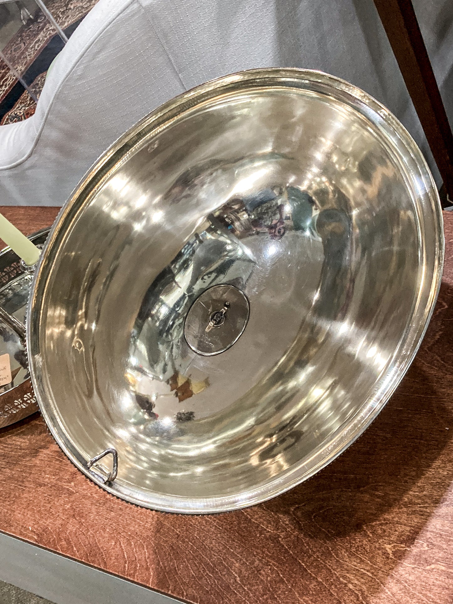 Late 19th Century William Hutton & Sons English Silver Plated Entree Dome