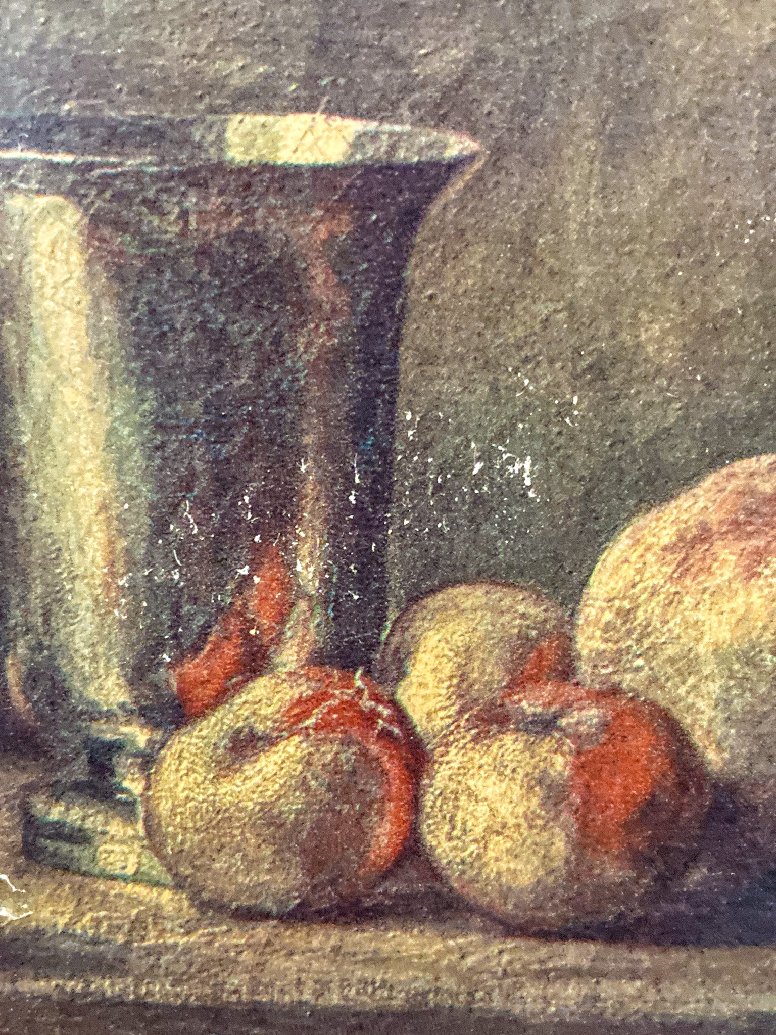 Reproduction 18th Century Jean Siméon Chardin Ornate Framed Goblets Still Life Print