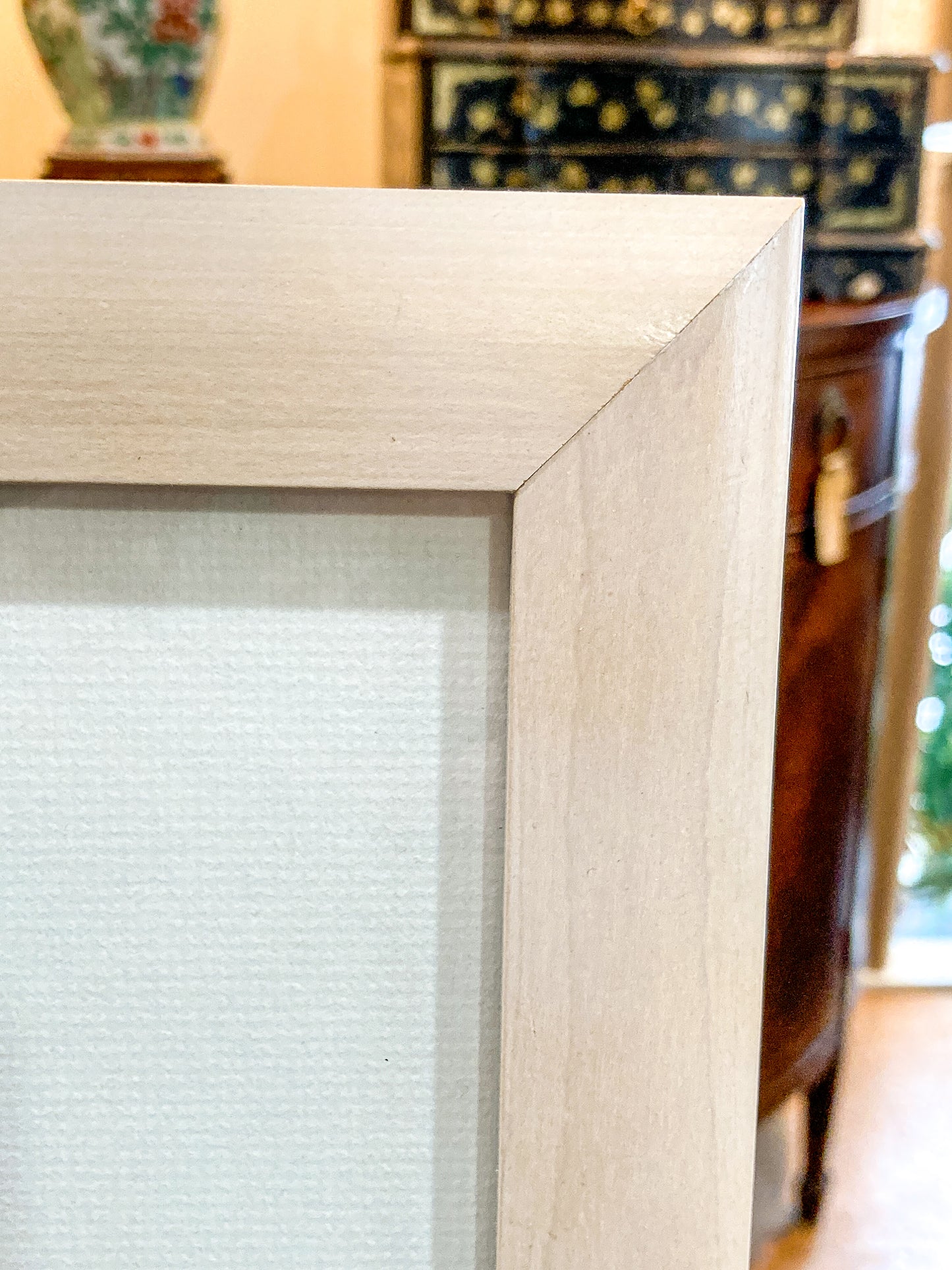 Vibrant Canyon River Watercolor Landscape Signed Framed Painting Art