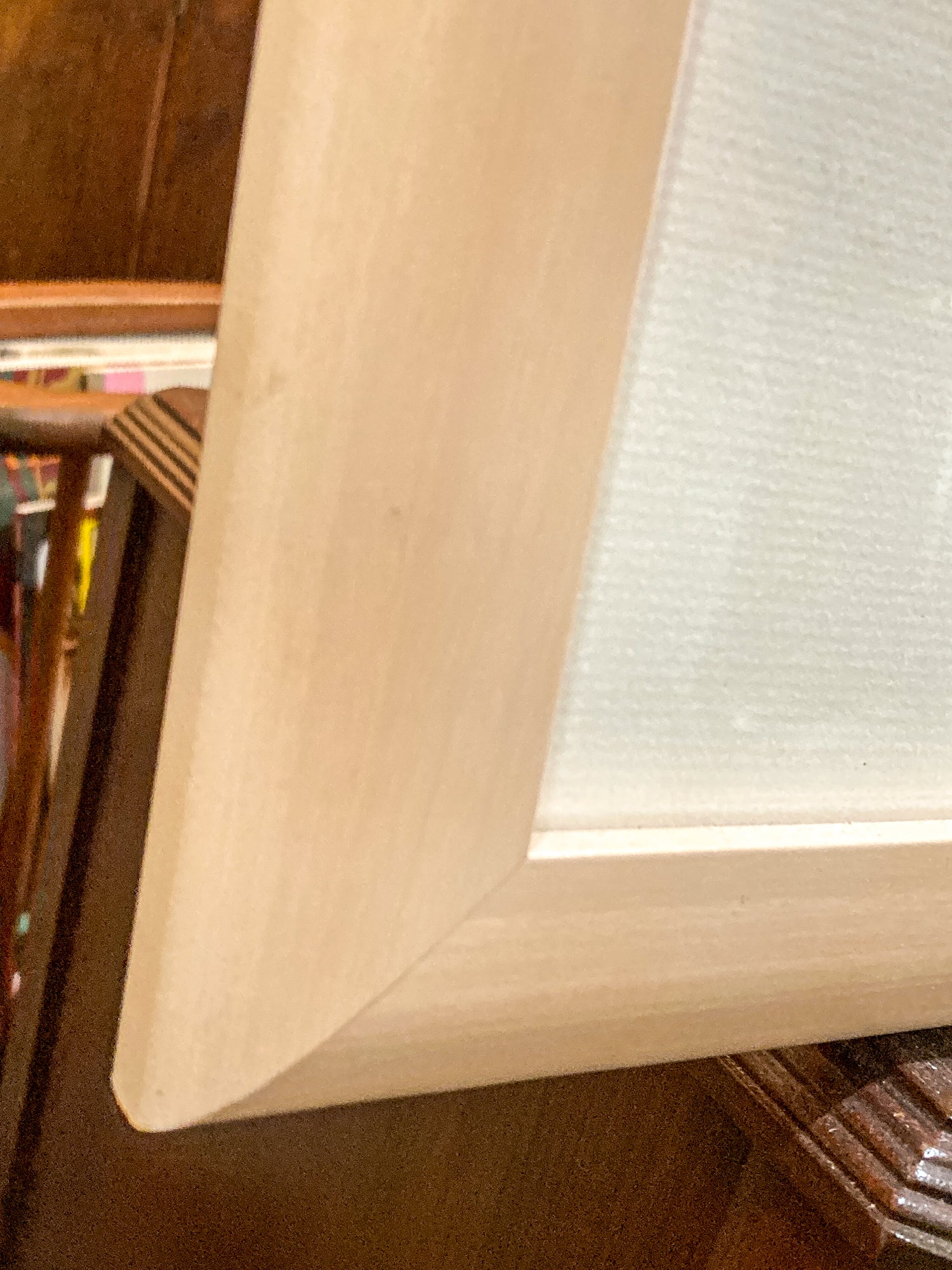 Vibrant Canyon River Watercolor Landscape Signed Framed Painting Art