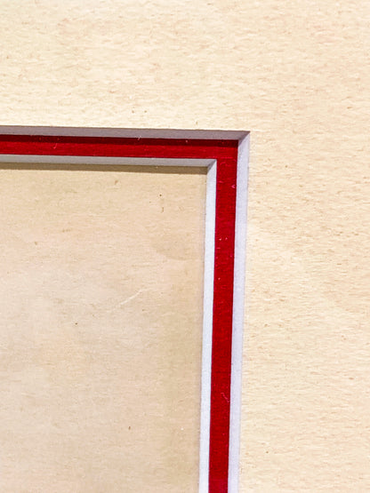 1942 January Pin-Up Girl Esquire Calendar Page Vargas Framed Illustration