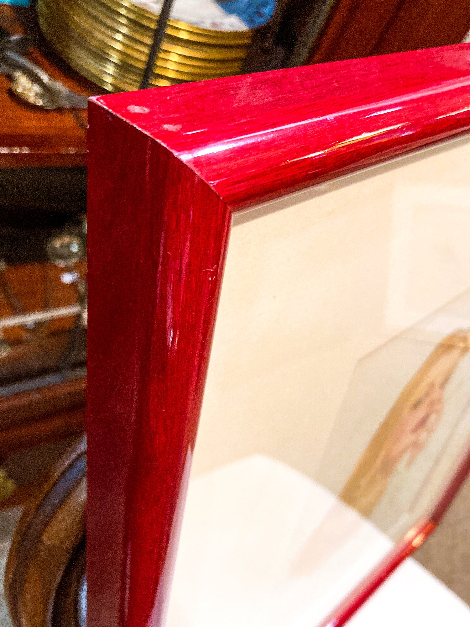 1942 January Pin-Up Girl Esquire Calendar Page Vargas Framed Illustration