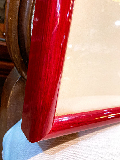 1942 January Pin-Up Girl Esquire Calendar Page Vargas Framed Illustration