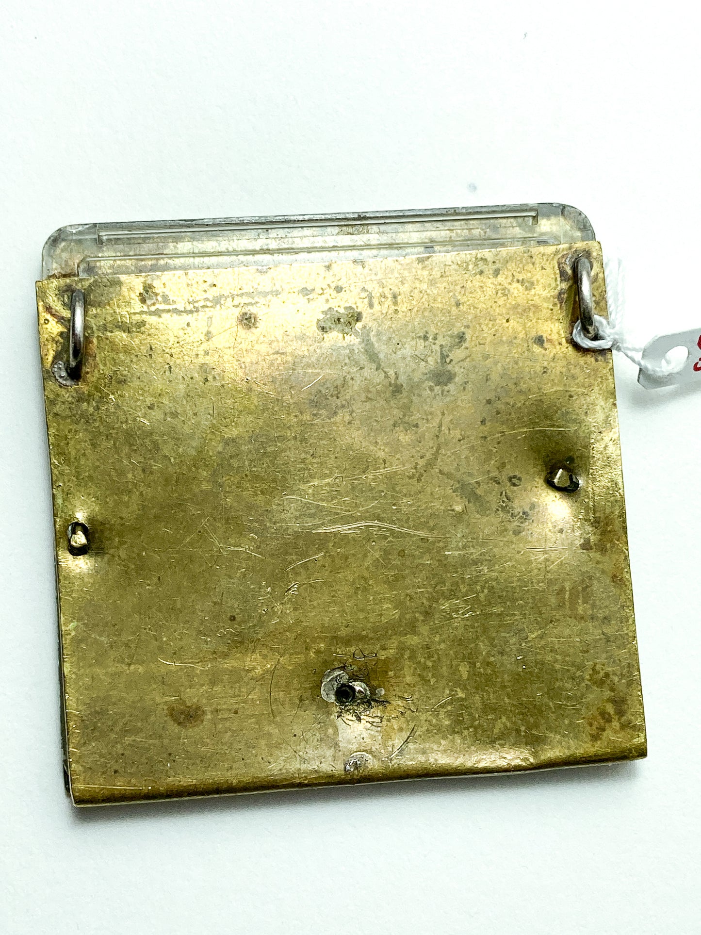 Vintage 1979 Susan B Anthony Dollar Coin Custom Brass Case Pendant