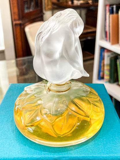 Vintage 1996 Le Nu Lalique France Flacon Figural Nude Perfume Bottle Original Box