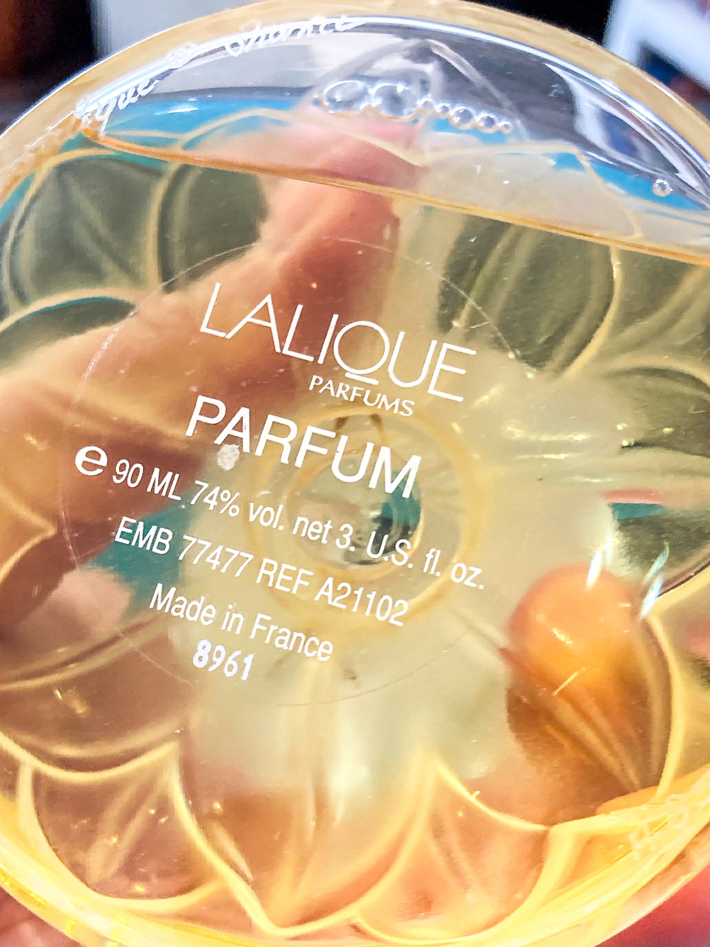 Vintage 1996 Le Nu Lalique France Flacon Figural Nude Perfume Bottle Original Box