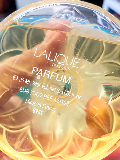 Vintage 1996 Le Nu Lalique France Flacon Figural Nude Perfume Bottle Original Box