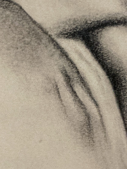 Vintage Alexander Canedo Nude Reclining Female Study Framed Lithograph