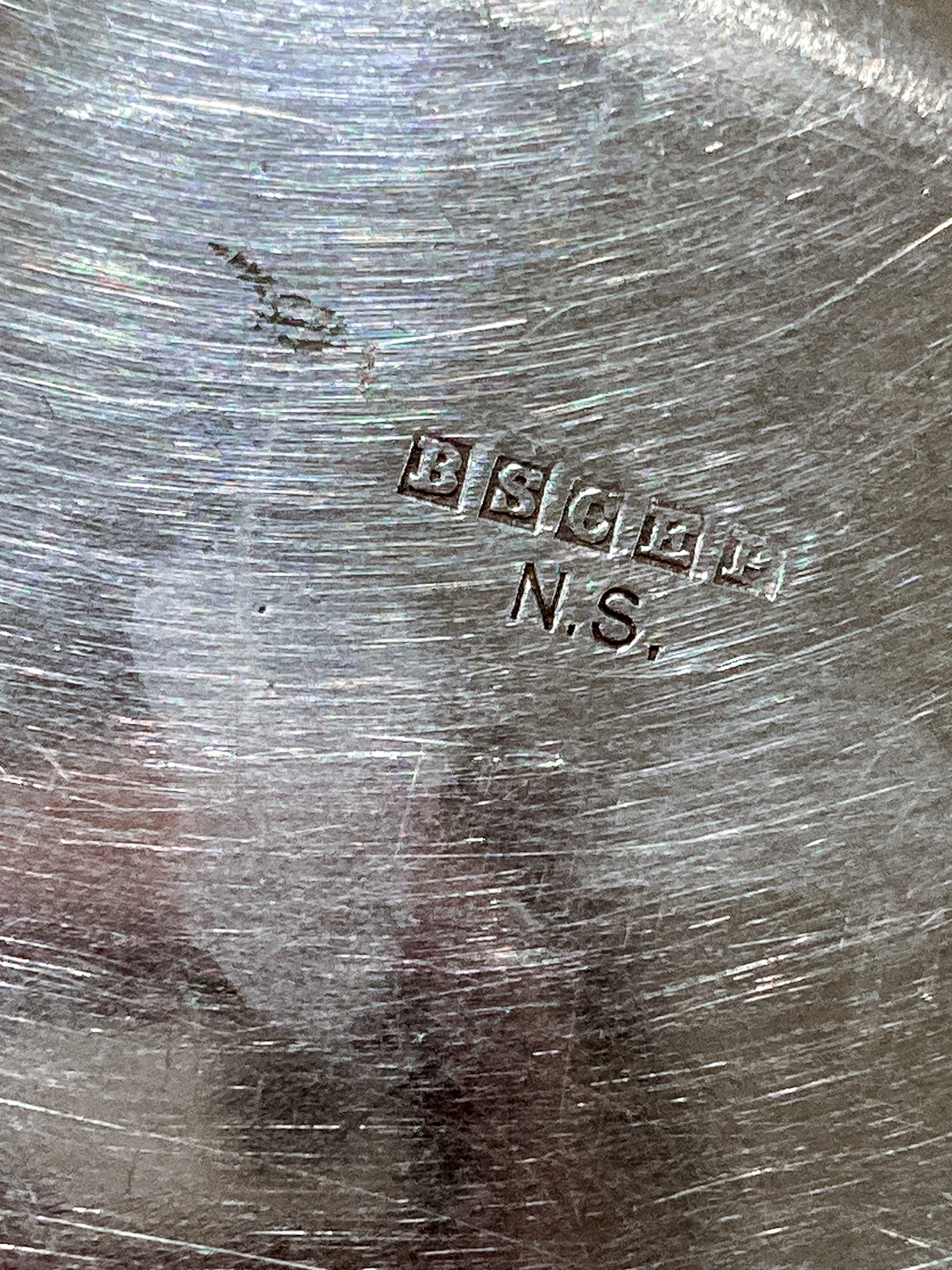 Vintage Barbour Silver Co Electroplated Nickel Silver Chippendale Style Tray