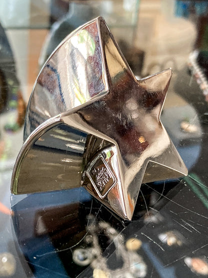 Vintage 1970s Silver Plated Shooting Star Gunnar Cyren Dansk Paperweight