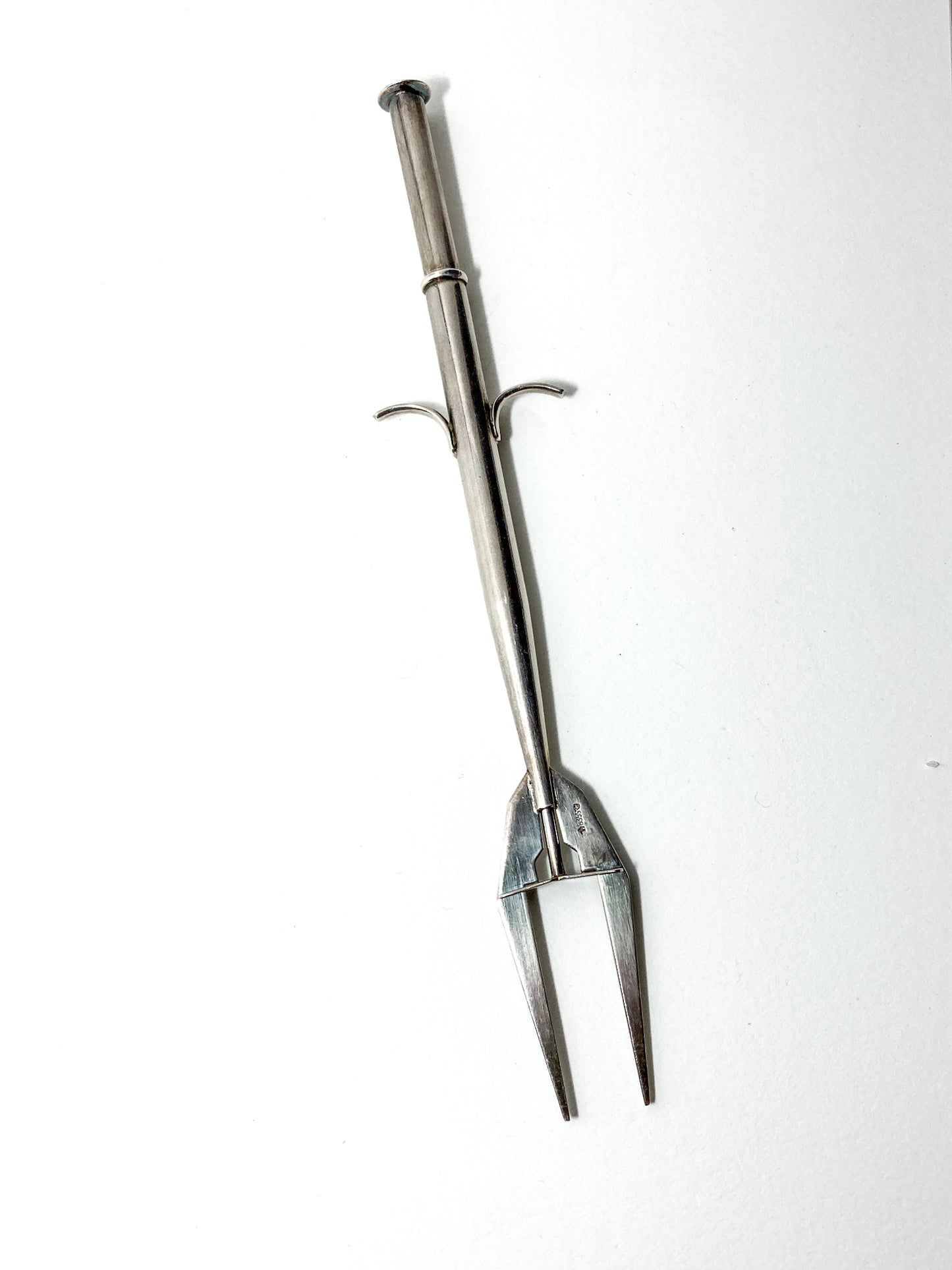 Vintage German Lutz & Weiss Sterling Silver Pickle Fork Serve Tableware