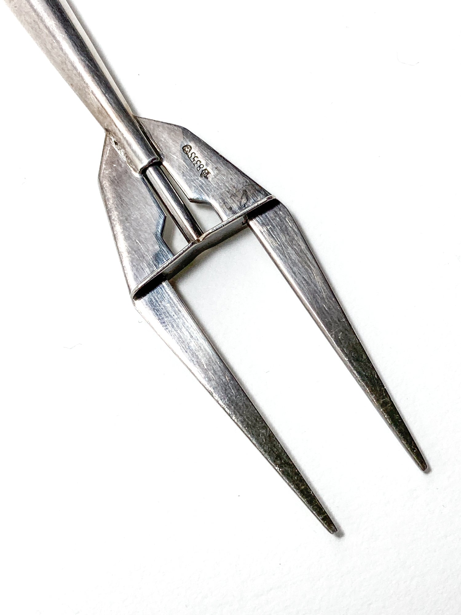 Vintage German Lutz & Weiss Sterling Silver Pickle Fork Serve Tableware
