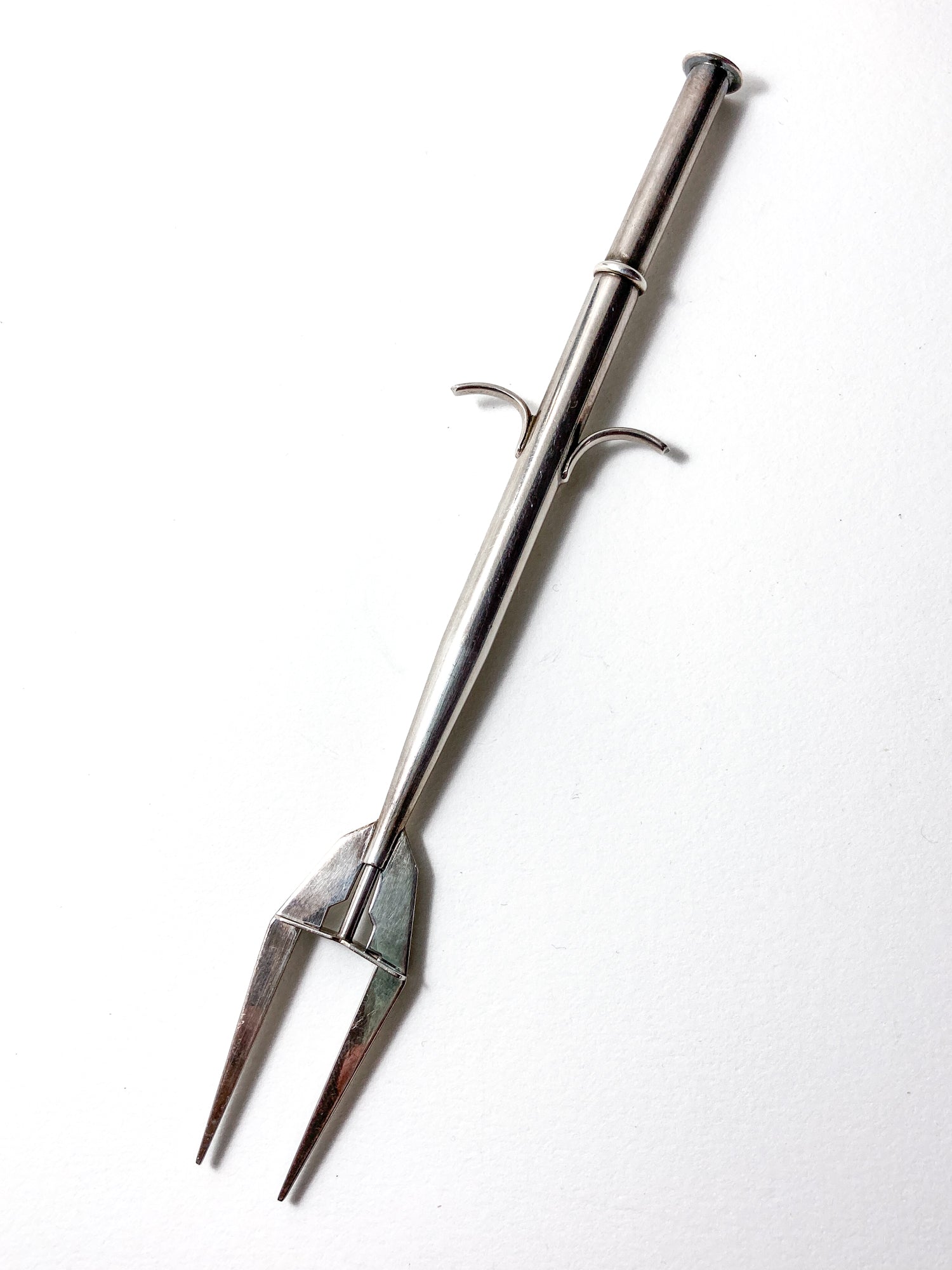 Vintage German Lutz & Weiss Sterling Silver Pickle Fork Serve Tableware