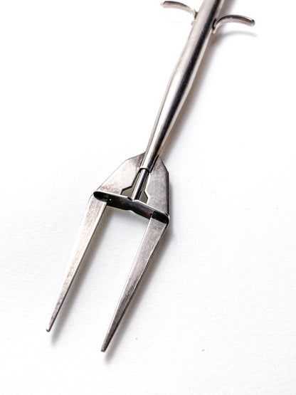 Vintage German Lutz & Weiss Sterling Silver Pickle Fork Serve Tableware