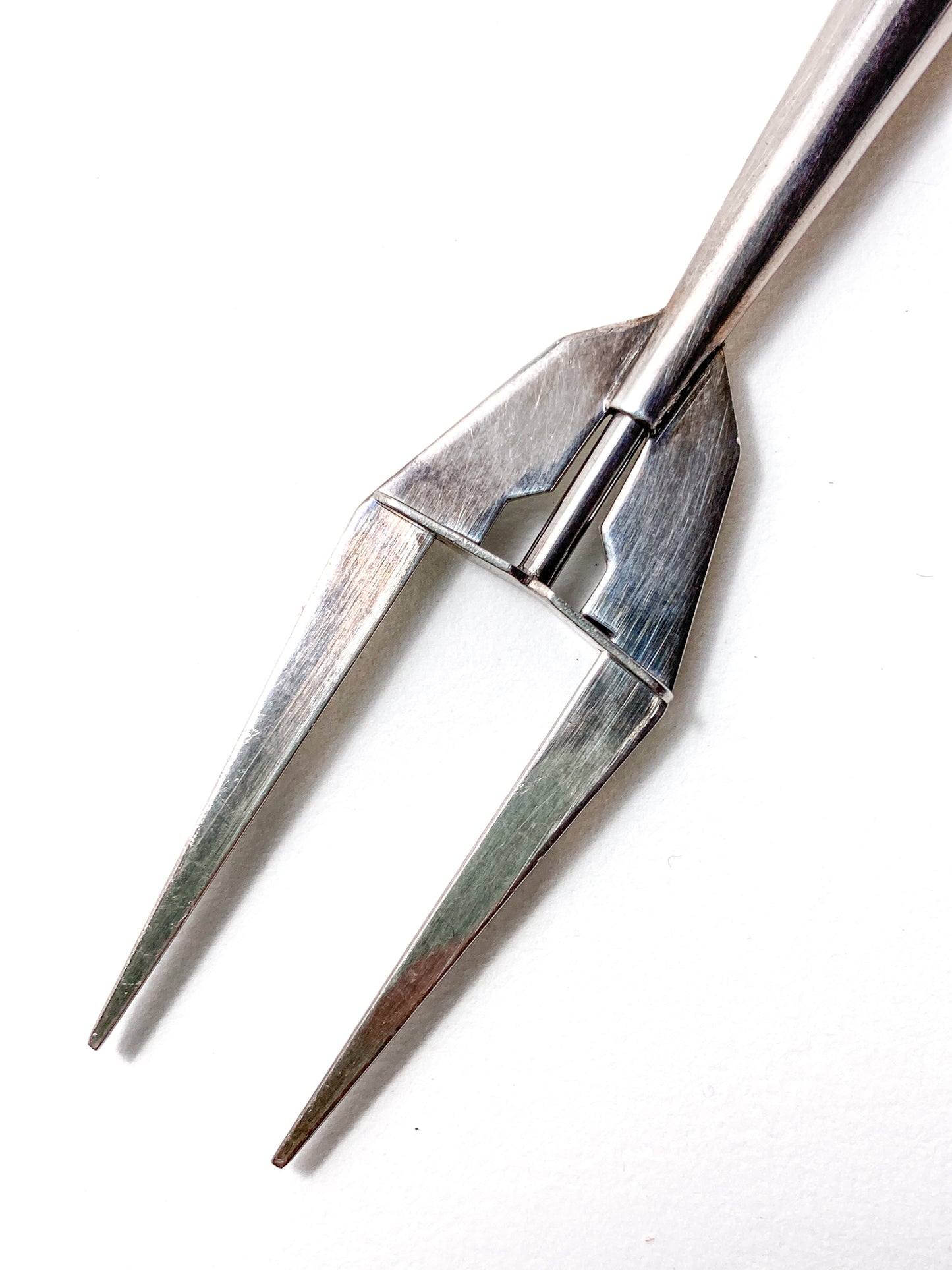 Vintage German Lutz & Weiss Sterling Silver Pickle Fork Serve Tableware