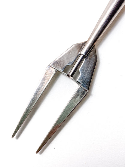 Vintage German Lutz & Weiss Sterling Silver Pickle Fork Serve Tableware