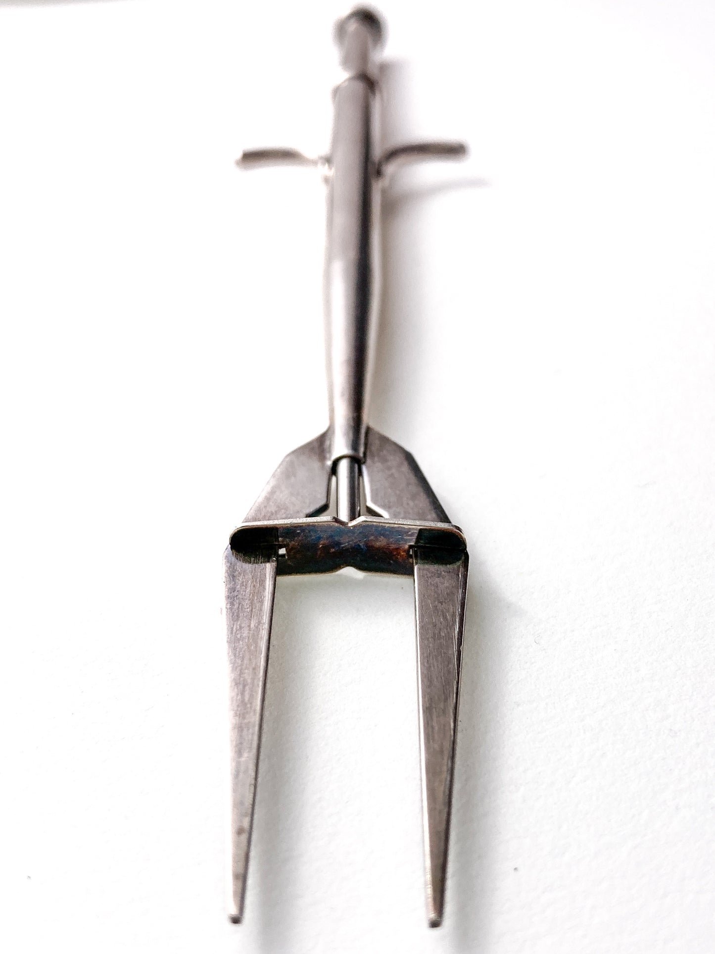 Vintage German Lutz & Weiss Sterling Silver Pickle Fork Serve Tableware