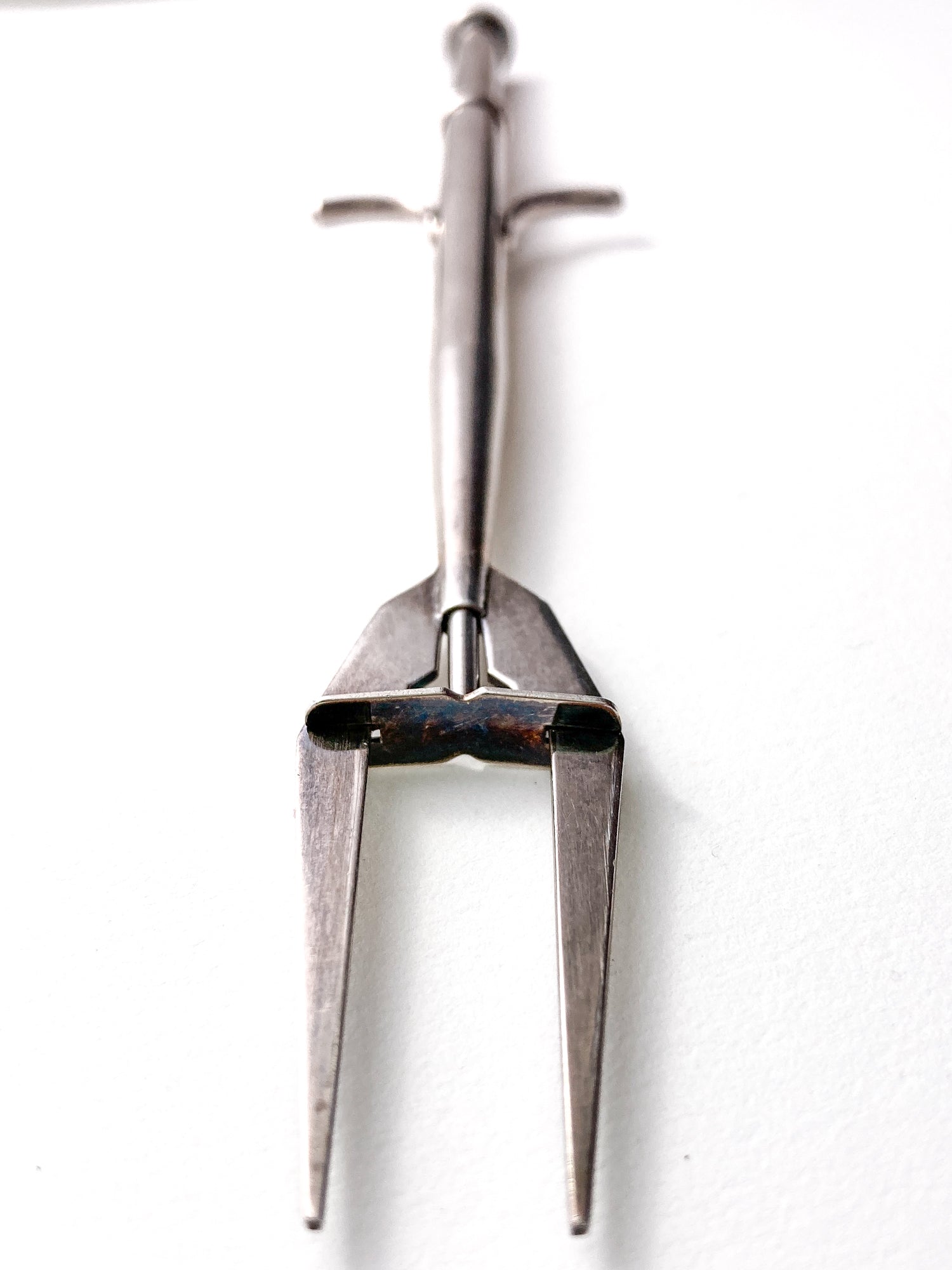 Vintage German Lutz & Weiss Sterling Silver Pickle Fork Serve Tableware