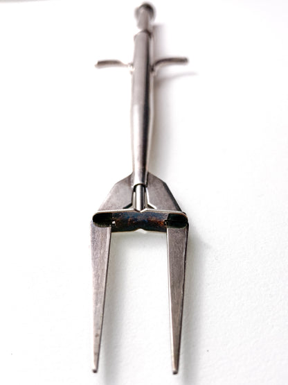Vintage German Lutz & Weiss Sterling Silver Pickle Fork Serve Tableware