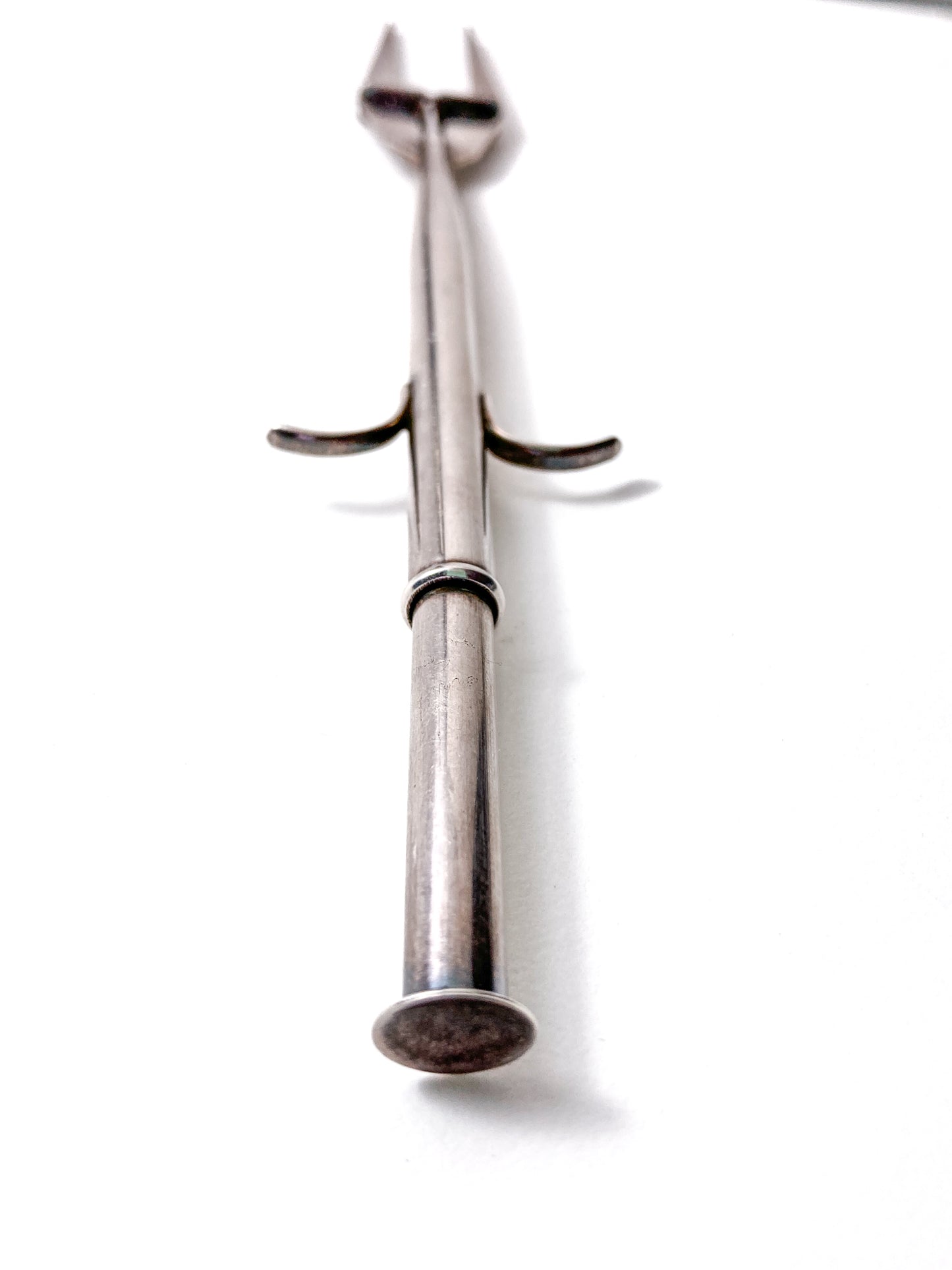 Vintage German Lutz & Weiss Sterling Silver Pickle Fork Serve Tableware