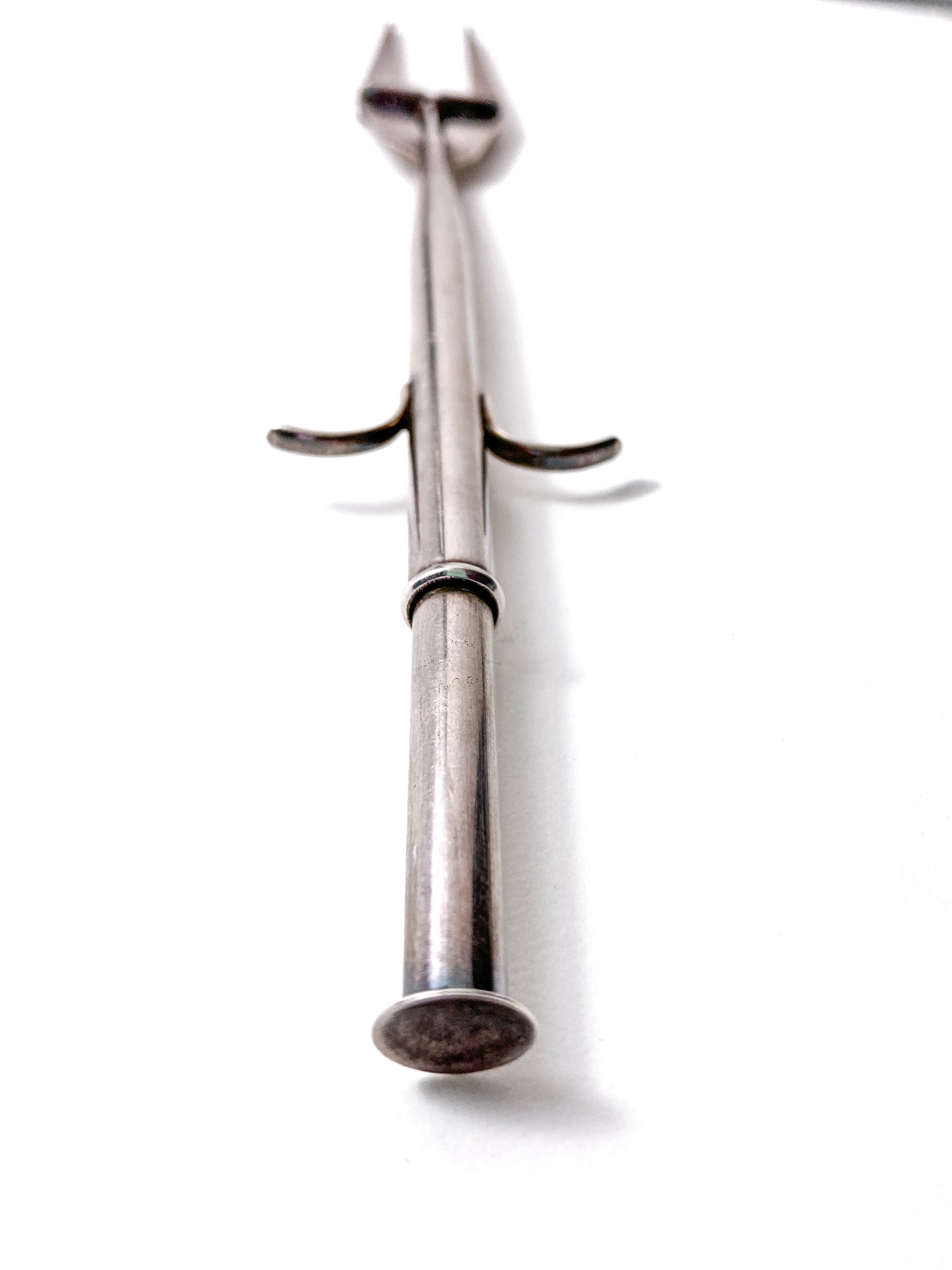 Vintage German Lutz & Weiss Sterling Silver Pickle Fork Serve Tableware