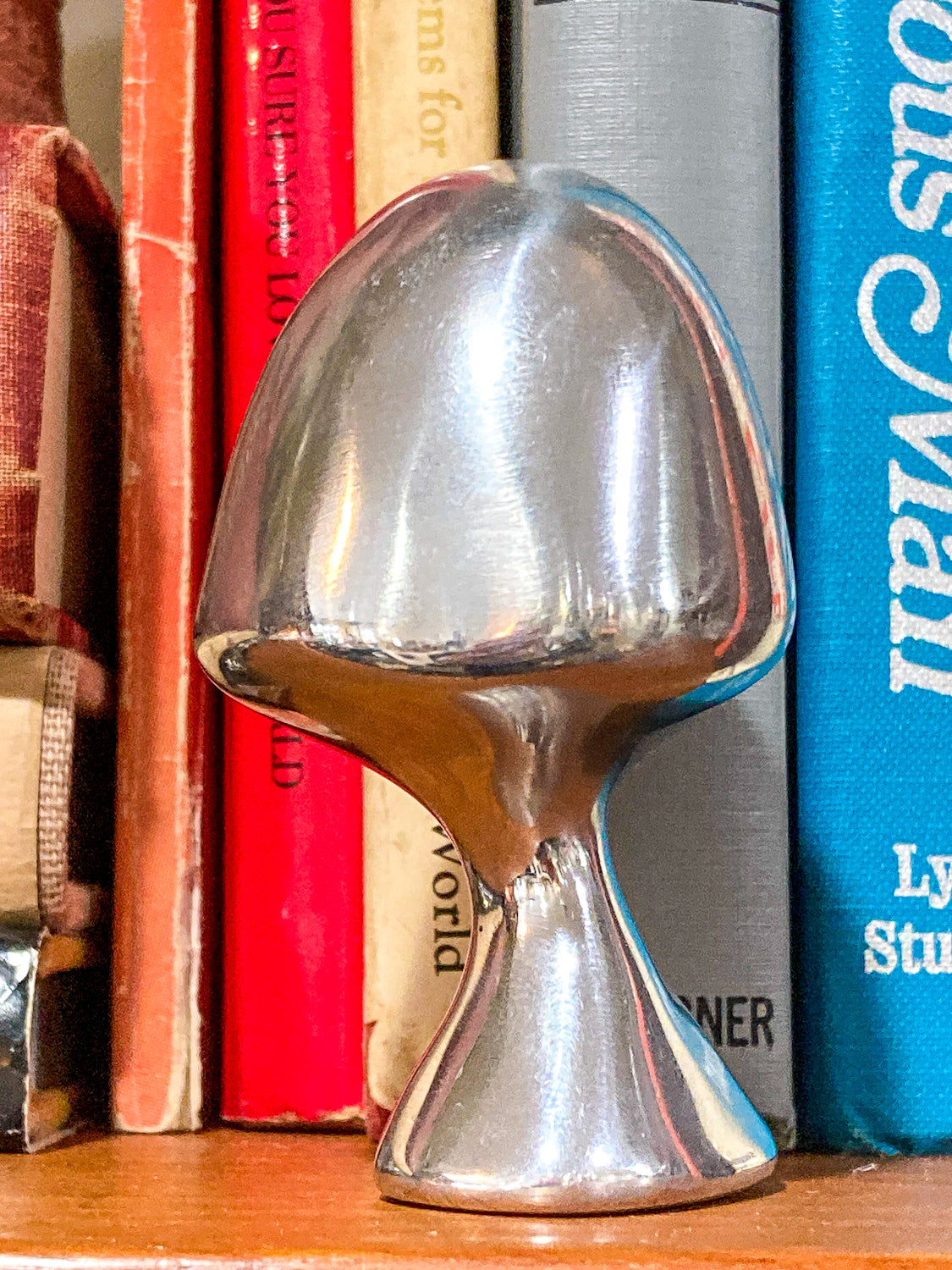 Vintage Gordon Hoselton (1930-2003) Aluminum Mushroom Mini Sculpture