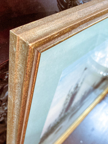 Vintage Gordon Somers The Houses of Parliament London Framed Print